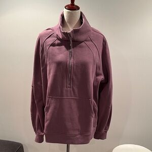 Lululemon women’s half zip sweatshirt
